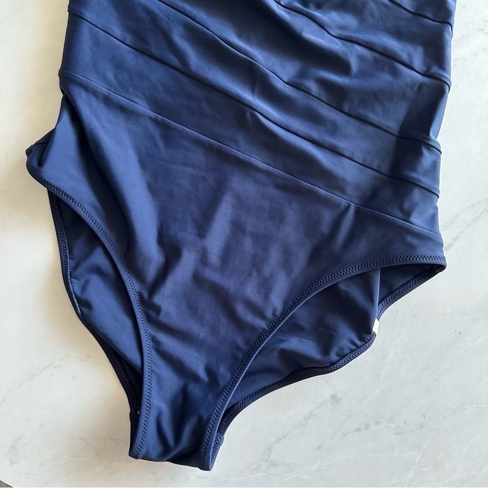 Summersalt The Sidestroke blue one piece swimsuit size 8 - Picture 7 of 10